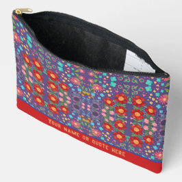Bolsa accesoria de Personalizado de patrón floral 