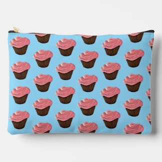 Bolsa accesoria de torta rosada y escarcha