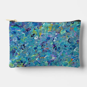 Bolsa accesoria de vidrio marino de Santorini