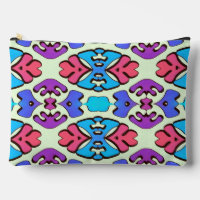 Bolsa accesoria, diseño clásico de damasco elegant