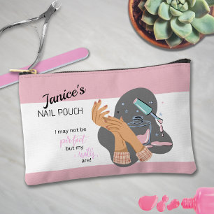 Bolsa accesoria personalizada para uñas perfectas