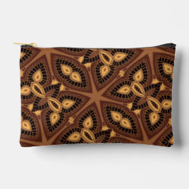 Bolsa accesoria tribal con cremallera pequeña