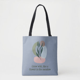 Bolsa acuarela Floral Tote - Elegancia artística