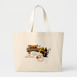 Bolsa Adorable de Halloween - Niña sosteniendo cal
