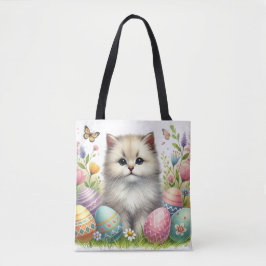 Bolsa Adorable De Tosta De Gato De Pascua - Diseño