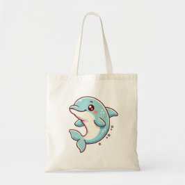 Bolsa Adorable Dolphin Tote - Reusabl De Inspiraci