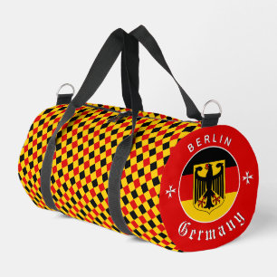 Bolsa alemana, gimnasio, bolsa de viaje, bandera a