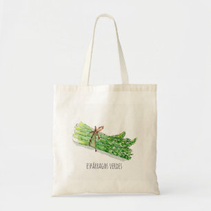 bolsa algodón gigante "espárragos verdes"