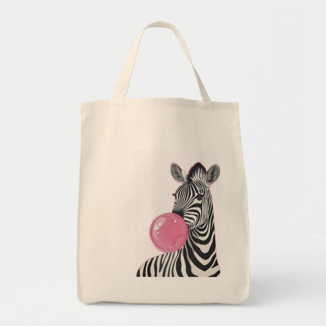 Bolsa Animal Print zebra (Frente)