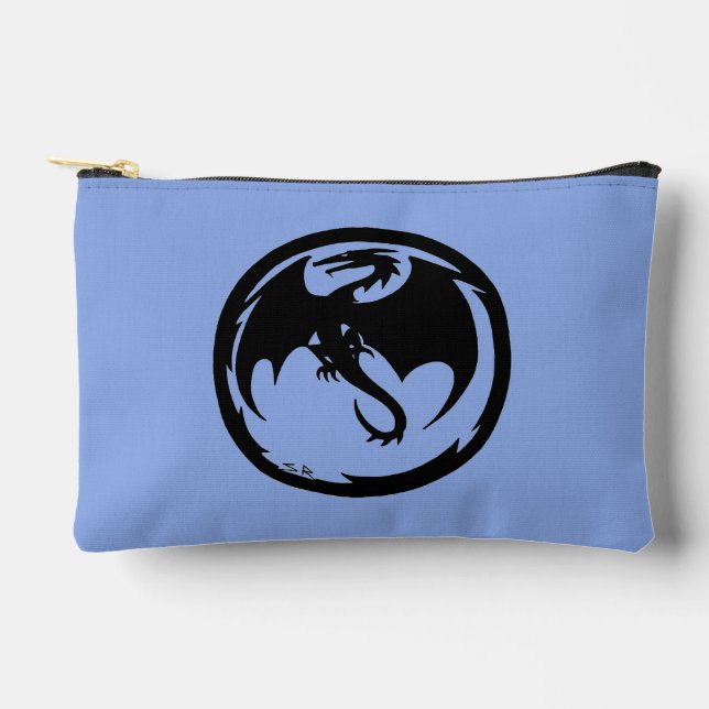 Bolsa azul Black Dragon (Anverso)