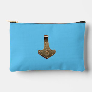 Bolsa azul de oro Thor Hammer