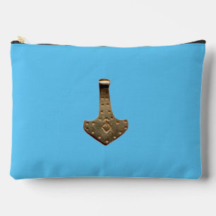 Bolsa azul de oro Thor Hammer