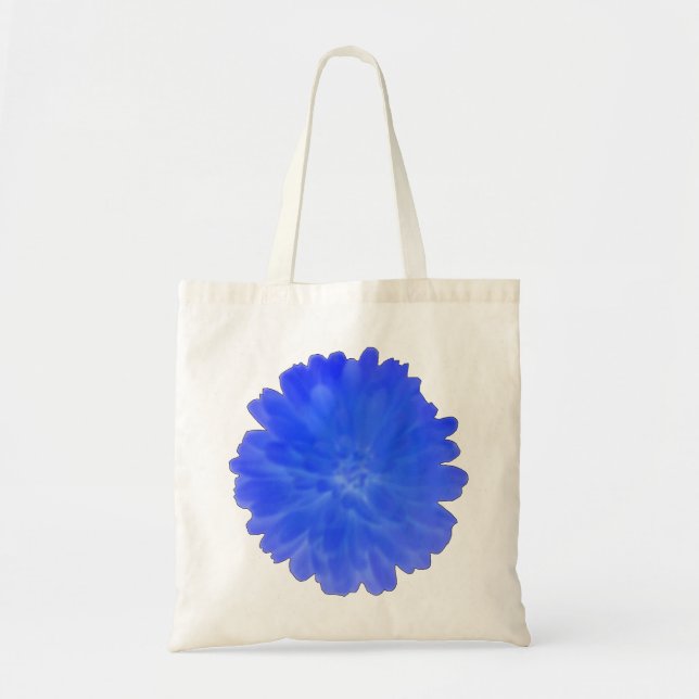 Bolsa azul marigold Tote (Frente)