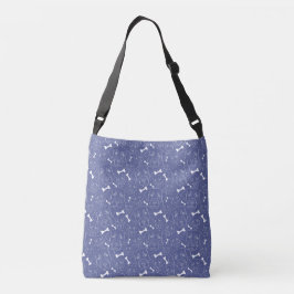 Bolsa azul para los amantes de los perros