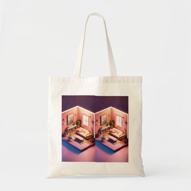 Bolsa BAGSMART Tote Bag para las mujeres, Puffy li (Frente)