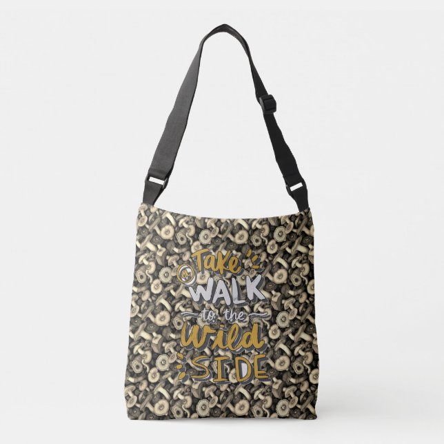 Bolsa bandolera de champiñón Wild Side (Anverso)