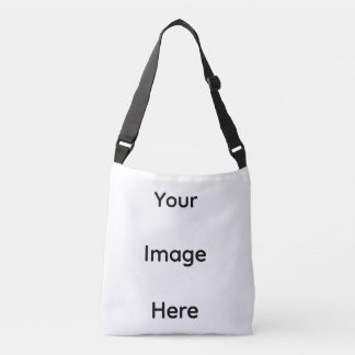 Bolsa bandolera de impresión total, mediana