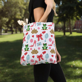 Bolsa bandolera de patrón de cuento de hadas
