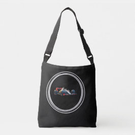 Bolsa bandolera de tote de carreras de Fórmula