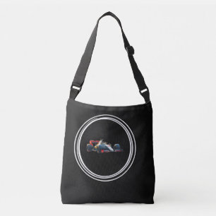 Bolsa bandolera de tote de carreras de Fórmula