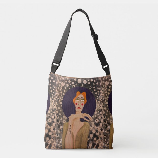 Bolsa bandolera "Déjalo ir" (Anverso)