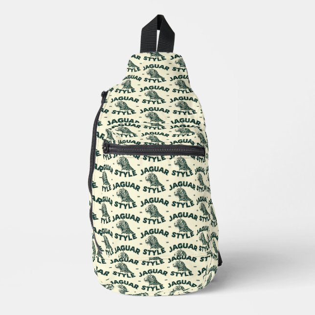 Bolsa bandolera Jaguar (Anverso)