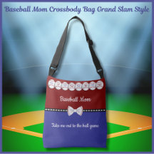 Bolsa bandolera para mamá de béisbol Grand Slam St