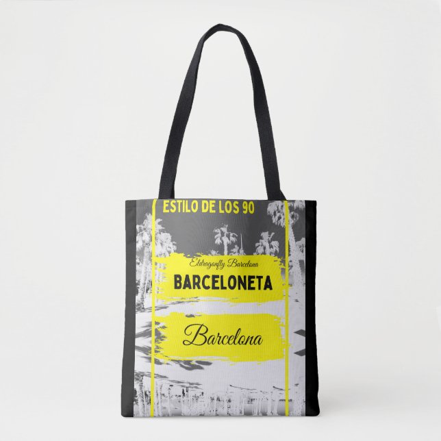 Bolsa Barceloneta-Barcelona, tema de estilo 90 (Anverso)