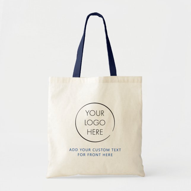 Bolsa básica de Personalizado de logotipos, empres (Frente)