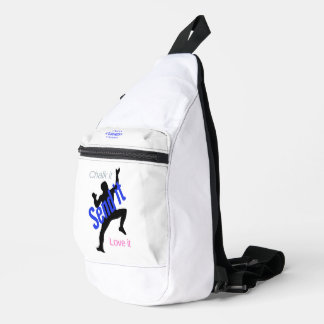 Bolsa blanca de honda para escaladores/ roedores. 