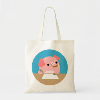 Bolsa "Bloque de escritores" de cerdo Personalizad