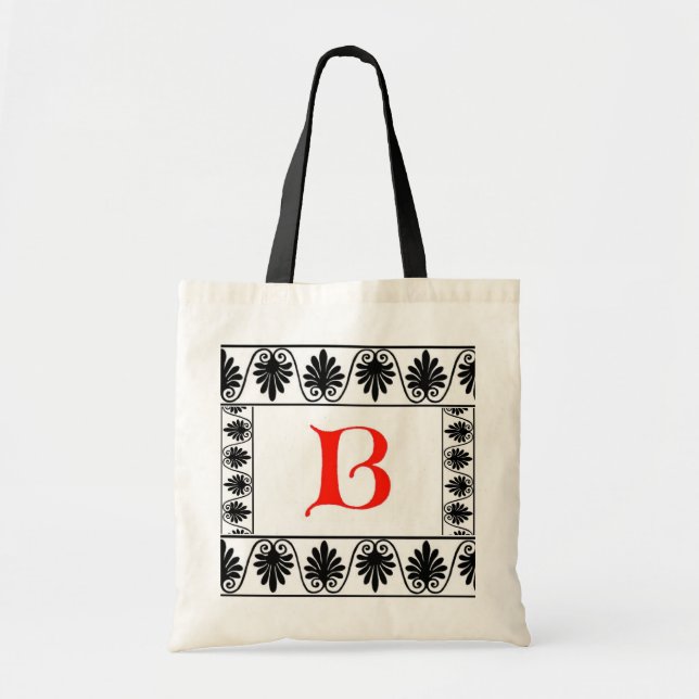 Bolsa bordeada de letra B (Frente)