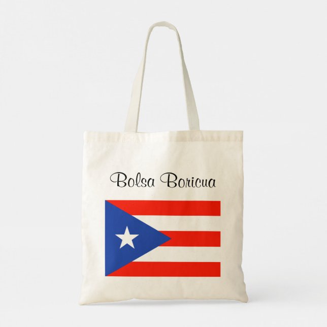 Bolsa Boricua Bandera de Puerto Rico 4Ana (Reverso)
