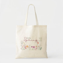 Bolsa Botánica de Tote de Budget Hello Spring