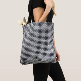 bolsa brillante, tote purpurina, glamuroso Diamant