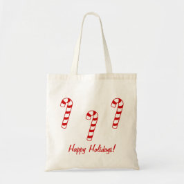 Bolsa - Candy Canes de vacaciones