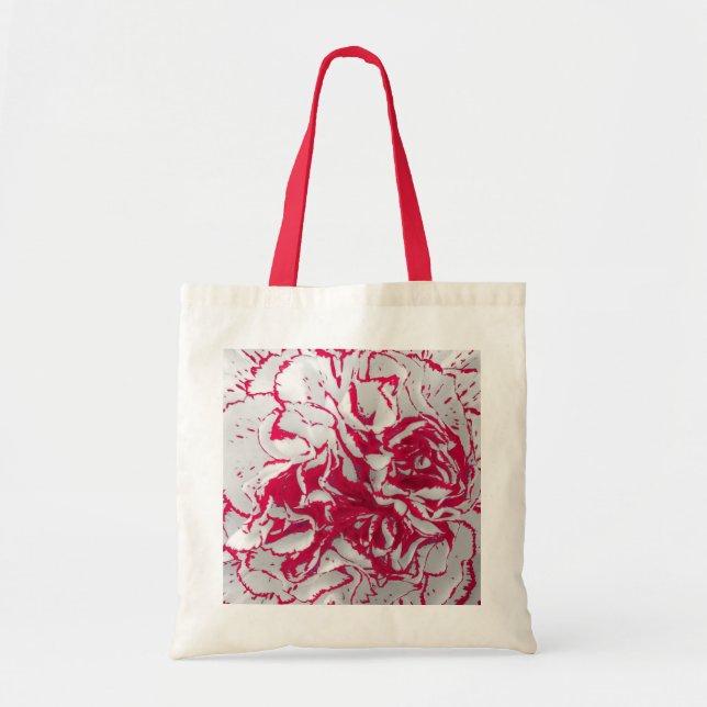 Bolsa - Carnación en rojo y blanco (Frente)