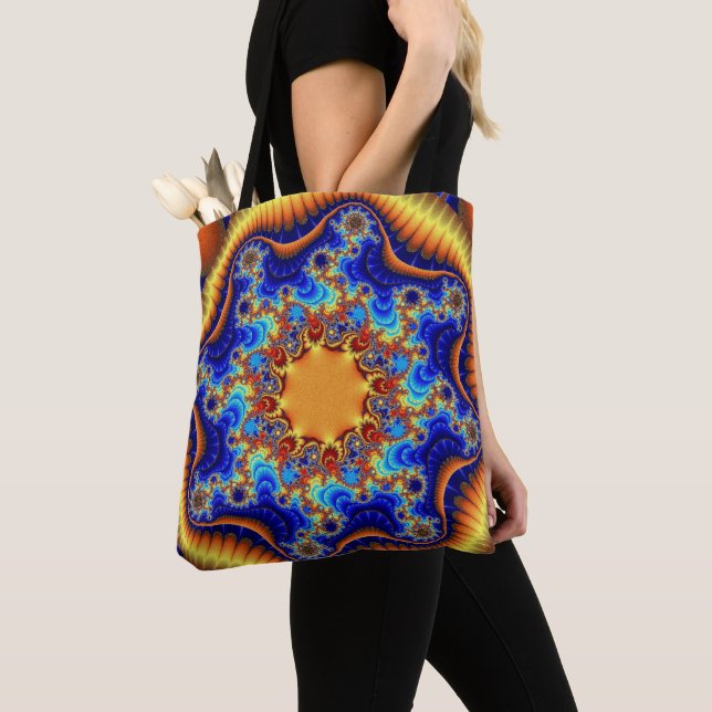 Bolsa Celestial Fractalscope Tote (Detalle)