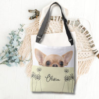 Bolsa Cinturera Personalizada Cute Chihuahua Dande