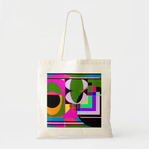 Bolsa colorida abstracta