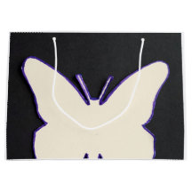 BOLSA COMERCIAL DE MARIPOSAS BLANCAS ART DECO