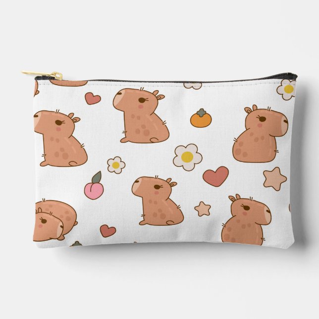 Bolsa cómica con estampado de carpincho súper lind (Anverso)