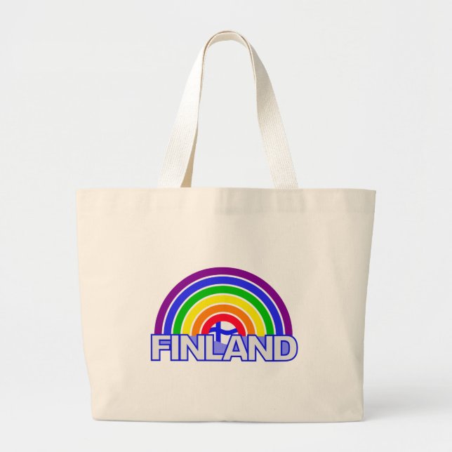 Bolsa con arco iris en Finlandia (Frente)
