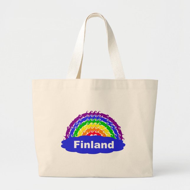 Bolsa con arco iris en Finlandia (Frente)