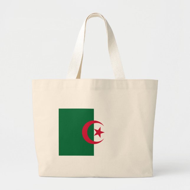 Bolsa con bandera de Argelia (Frente)