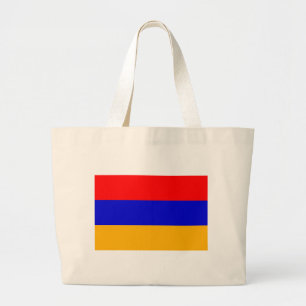 Bolsa con bandera de Armenia