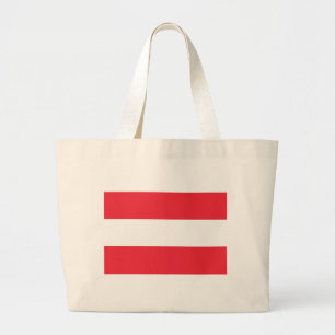 Bolsa con bandera de Austria
