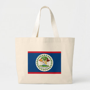 Bolsa con bandera de Belice