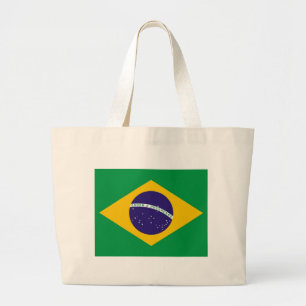 Bolsa con bandera de Brasil