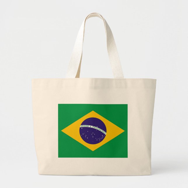 Bolsa con bandera de Brasil (Frente)